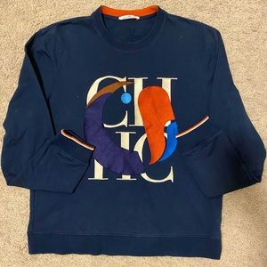 Carolina Herrera Embroidered Sweatshirt